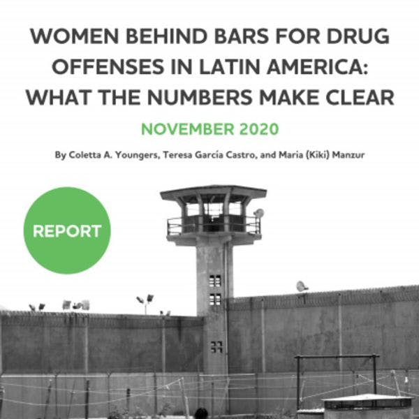 Women behind bars for drug offenses in Latin America: What the numbers make clear
