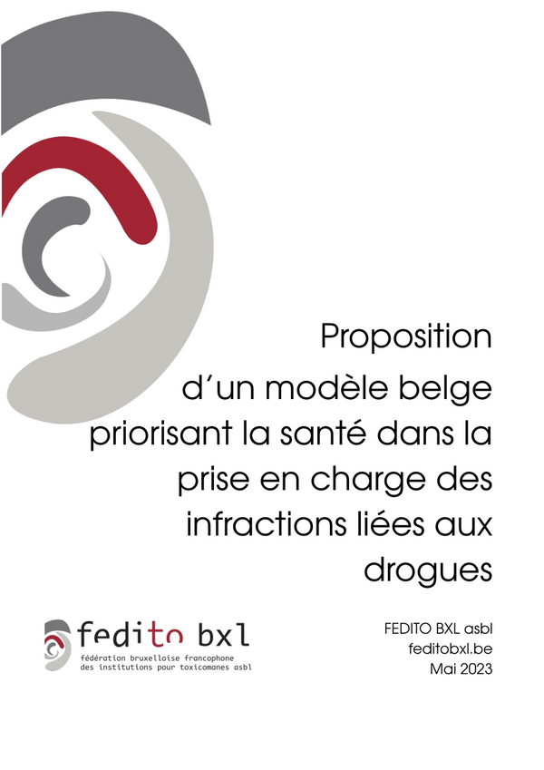 Proposition d’un modèle belge priorisant la santé dans la prise en charge des infractions liées aux drogues