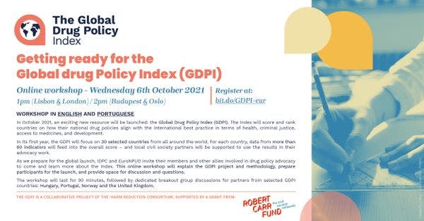 Getting ready for the Global Drug Policy Index (GDPI) - Europe