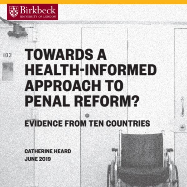 Vers une approche de réforme pénale informée par des considérations de santé ?