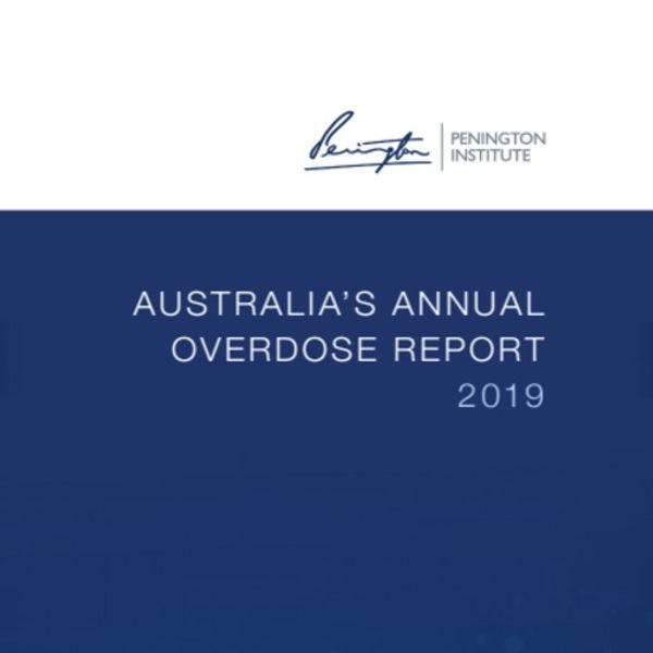 Australia's annual overdose report 2019