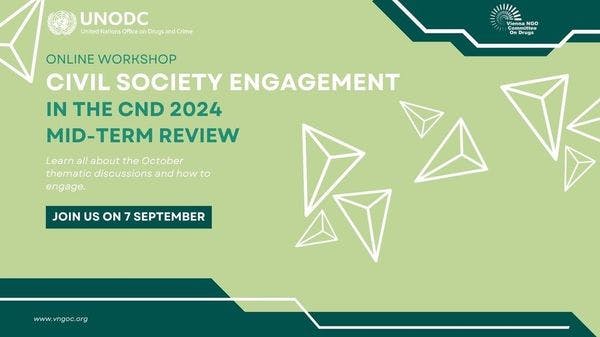 Leveraging civil society engagement at the CND thematic discussions in October - Online workshop
