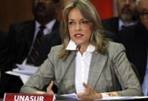 La secretaria general de la Unasur sostiene que la guerra contra las drogas fracasó
