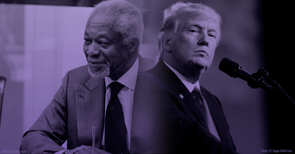 What Kofi Annan learnt about drugs that Trump seems to ignore...
