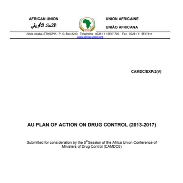 African Union plan of action on drug control (2013-2017) 