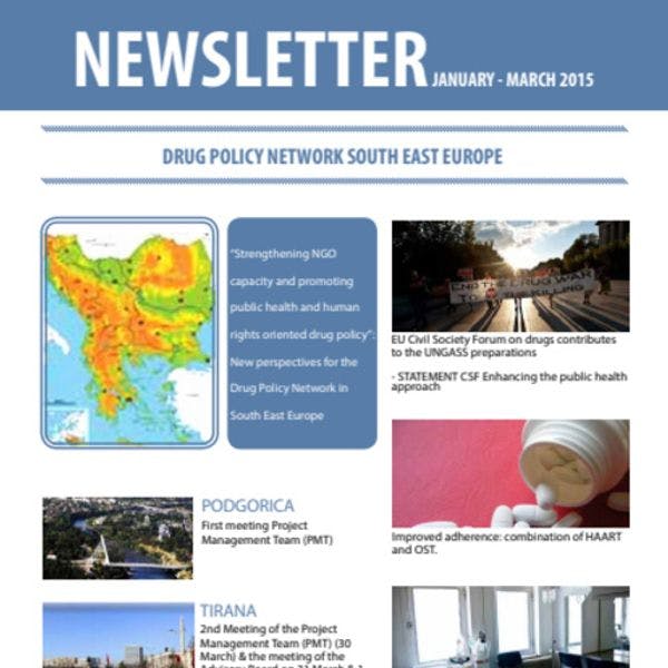 Drug Policy network South East Europe Newsletter