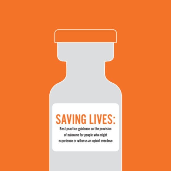 Salvar vidas: Guía de mejores prácticas sobre el suministro de naloxona para personas que podrían experimentar o presenciar una sobredosis de opioides 