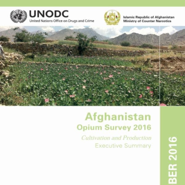 Enquête de 2016 sur l’opium en Afghanistan